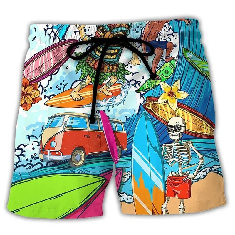 Summer Fashion Personality Men's Beach Pants