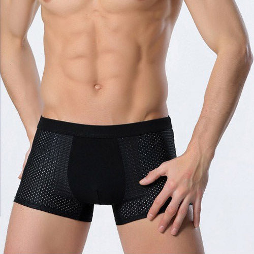 Men's Mesh Strand Air Breathable Summer Ice Silk Shorts