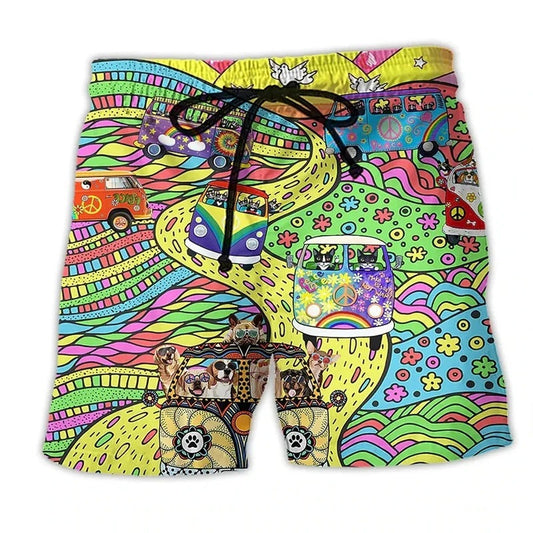 Summer Fashion Personality Men's Beach Pants