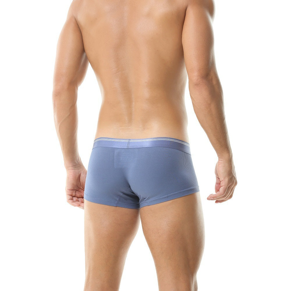 Modal Men's Underwear Low Waist Comfort Boxers