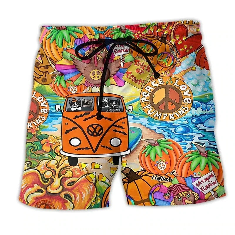 Summer Fashion Personality Men's Beach Pants
