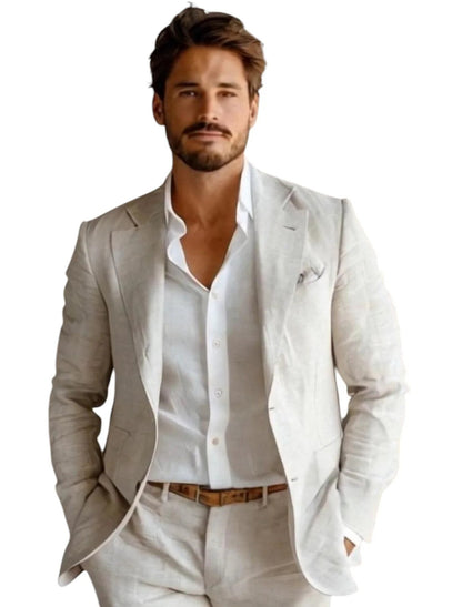 Business Casual Printing Fashionable Jacket Men