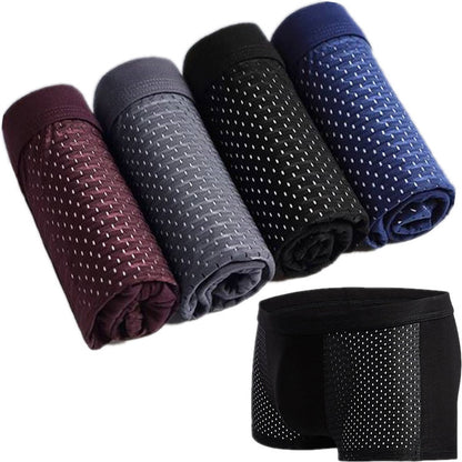 Men's Mesh Strand Air Breathable Summer Ice Silk Shorts