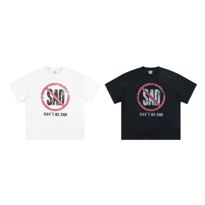 Sun Protection Short Sleeve Middle And Big Children's Hip Hop T-shirt Letter Printing