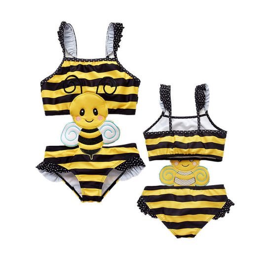 Children Teens Babies Girl Cartoon Cute One Piece Swimsuit