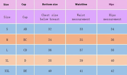 Fresh And Retro Striped Split Small Chest Bikini Vacation Swimwear