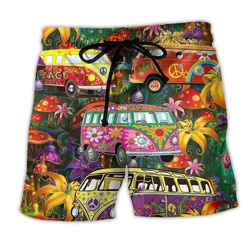 Summer Fashion Personality Men's Beach Pants