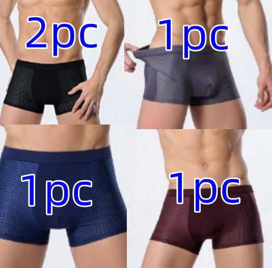 Men's Mesh Strand Air Breathable Summer Ice Silk Shorts