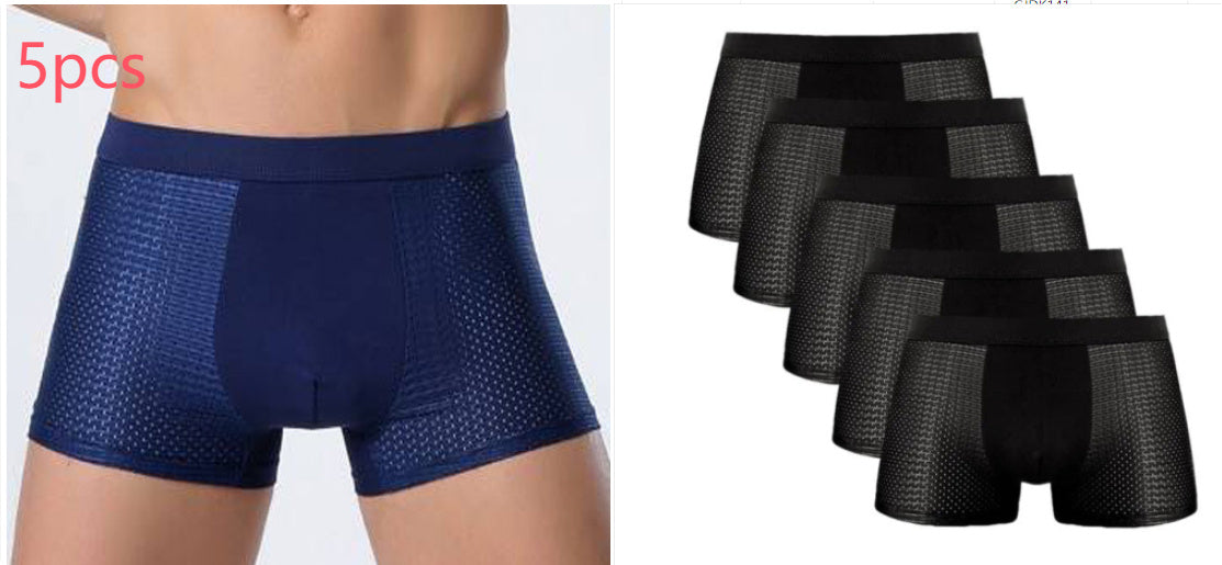 Men's Mesh Strand Air Breathable Summer Ice Silk Shorts