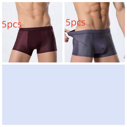 Men's Mesh Strand Air Breathable Summer Ice Silk Shorts