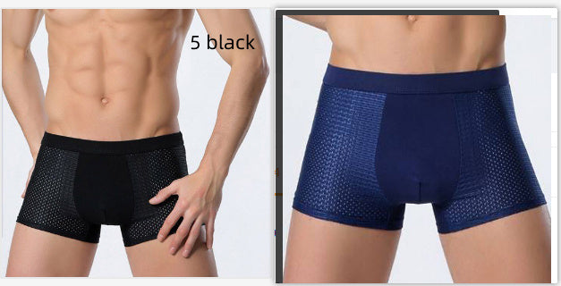 Men's Mesh Strand Air Breathable Summer Ice Silk Shorts