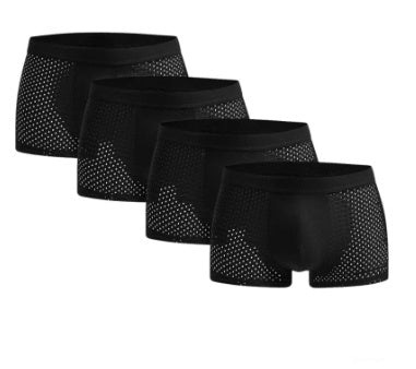 Men's Mesh Strand Air Breathable Summer Ice Silk Shorts