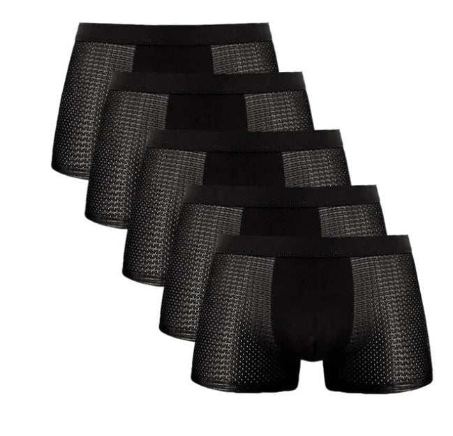 Men's Mesh Strand Air Breathable Summer Ice Silk Shorts